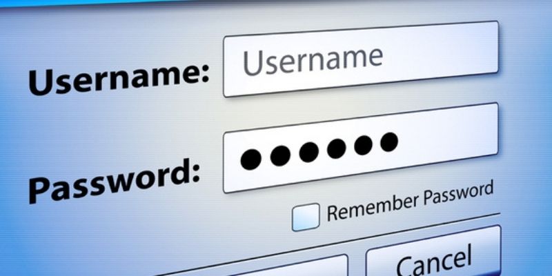 Biểu mẫu đăng nhập với ô Username, ô Password đã nhập và ô Remember Password, minh họa bước đăng nhập 8xbet